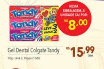 Supermercados Condor Gel dental colgate tandy oferta