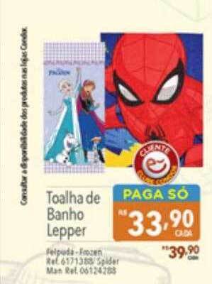 Toalha de banho lepper