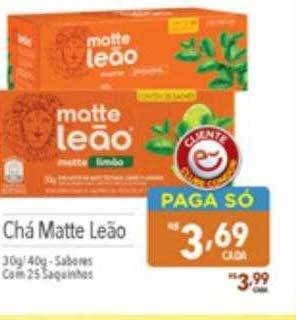 Chá matte leão