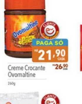Creme crocante ovomaltine