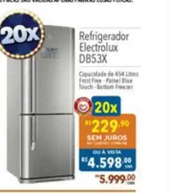 Supermercados Condor Refrigerador electrolux db53x oferta