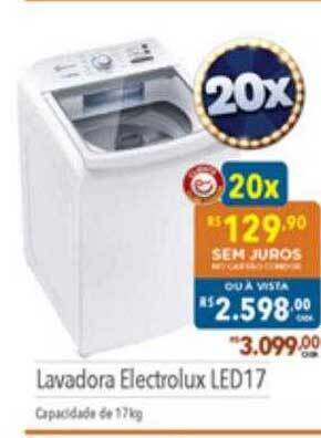 Supermercados Condor Lavadora electrolux led17 oferta