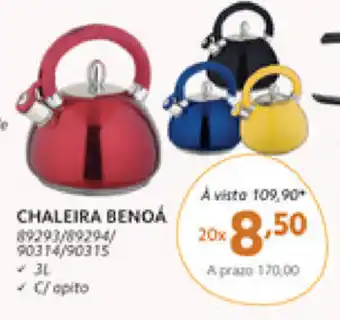 Benoit Chaleira Benoa 3L oferta