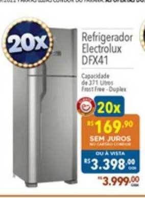 Supermercados Condor Refrigerador electrolux dfx41 oferta