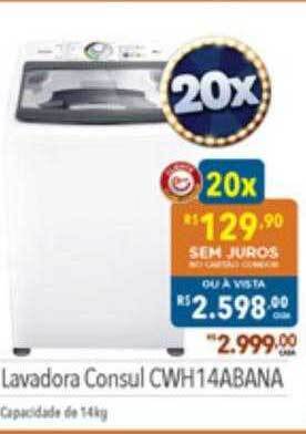 Supermercados Condor Lavadora consul cwh14abana oferta