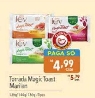 Supermercados Condor Torrada magic toast marilan oferta