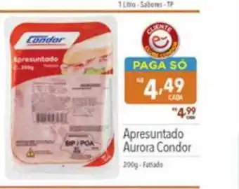 Supermercados Condor Apresuntado aurora condor oferta