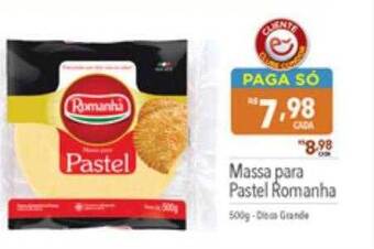 Supermercados Condor Massa para pastel romanha oferta