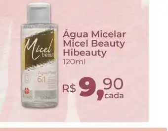 Hiper Farma água Micelar Micel Beauty Hibeauty 120ml oferta