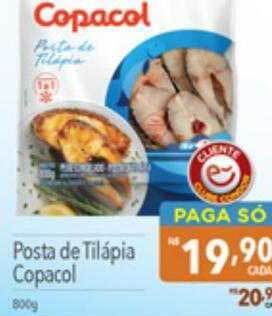 Supermercados Condor Posta de tilápia copacol oferta