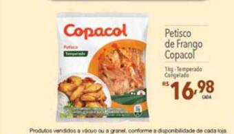 Supermercados Condor Petisco de frango copacol oferta