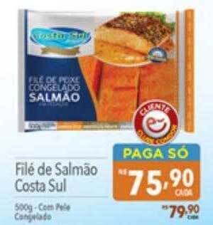 Supermercados Condor Filé de salmão costa sul oferta