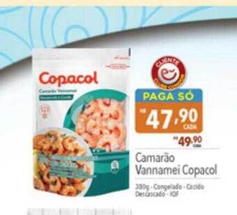 Supermercados Condor Camarão vannamei copacol oferta