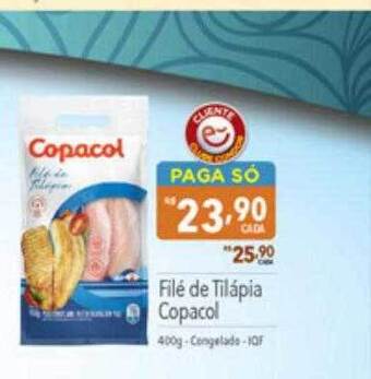Supermercados Condor Filé de tilápia copacol oferta