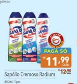 Supermercados Condor Sapólio cremoso radium oferta