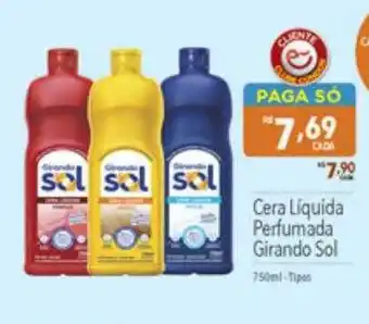 Supermercados Condor Cera líquida perfumada girando sol oferta