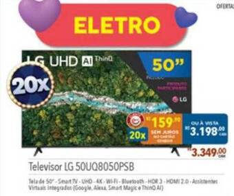 Supermercados Condor Televisor lg 50uq8050psb oferta