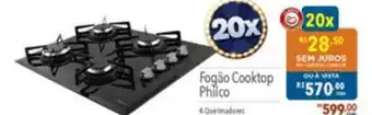 Supermercados Condor Fogão cooktop philco oferta