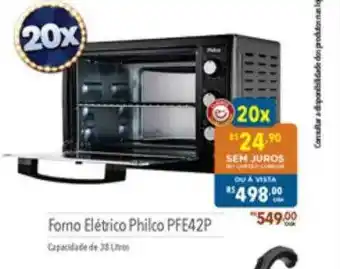 Supermercados Condor Forno elétrico philco pfe42p oferta