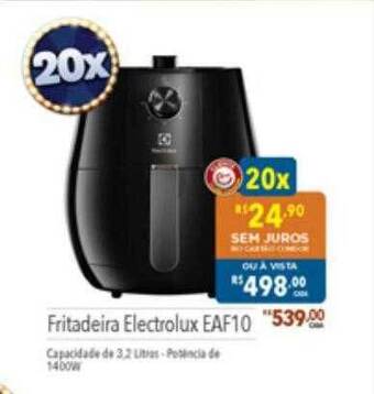 Supermercados Condor Fritadeira electrolux eaf10 oferta
