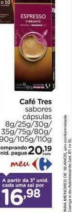 Carrefour Café tres oferta