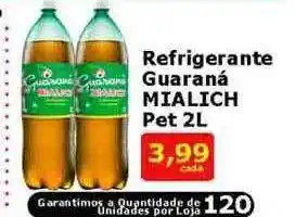 Mialich Supermercados Refrigerante guaraná mialich oferta