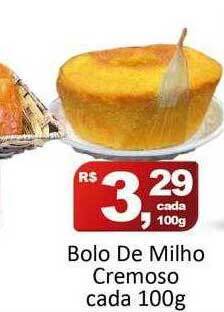 Rede Krill Bolo de milho cremoso cada oferta