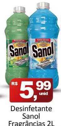 Rede Krill Desinfetante sanol fragrâncias oferta