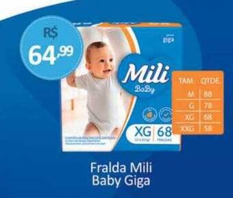 Tchê Farmácias Fralda mili baby giga oferta