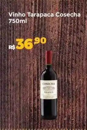 Villarreal Supermercados Vinho tarapaca cosecha oferta