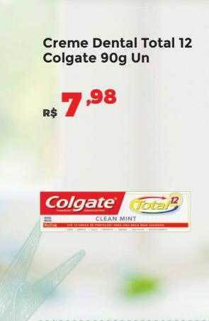 Villarreal Supermercados Creme dental total 12 colgate oferta