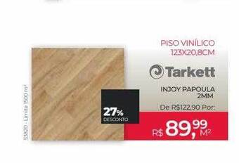ABC da Construção Piso vinílico 123x20.8cm tarkett 27% desconto oferta