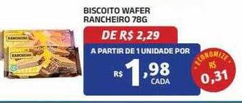 Bahamas Mix Biscoito wafer rancheiro oferta