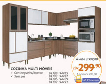 Benoit Cozinha Multi Moveis oferta