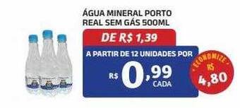Bahamas Mix Água mineral porto real sem gás oferta