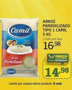 Cooper Arroz parboilizado tipo 1 camil oferta