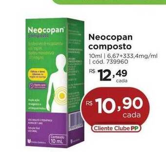 Farmácia Preço Popular Neocopan composto oferta