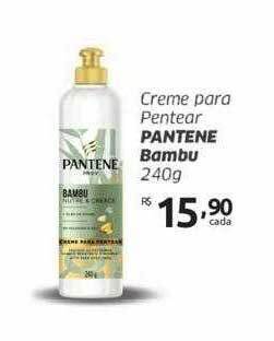 Creme para pentear pantene bambu