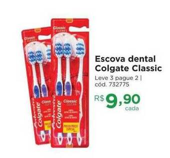 Farmácia Preço Popular Escova dental colgate classic oferta