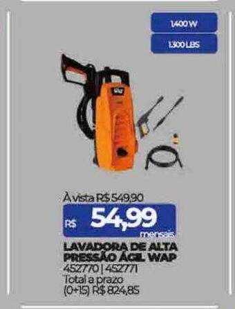 Lojas Certel Lavadora de alta pressão agil wap oferta