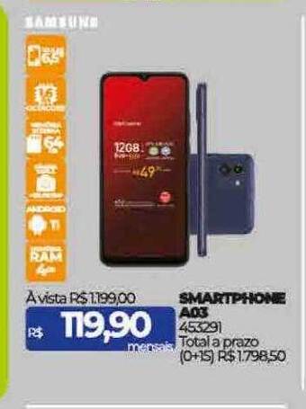 Smartphone a03 samsung