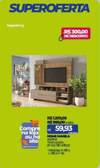 Lojas Certel Home manila kappesberg oferta
