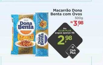 Supermercado Lavapés Macarrão dona benta com ovos oferta