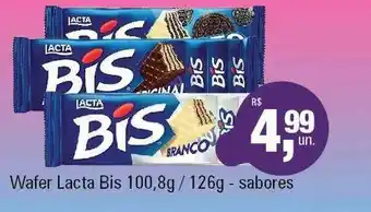 Supermercados Alvorada Wafer lacta bis sabores oferta