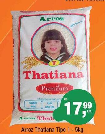 Supermercados Alvorada Arroz thatiana tipo 1 oferta