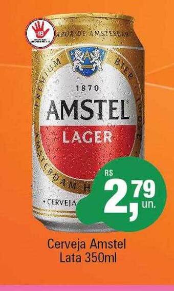 Supermercados Alvorada Cerveja amstel oferta