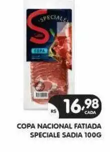 Supermercados Real Copa nacional fatiada speciale sadia oferta