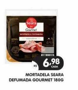 Supermercados Real Mortadela seara defumada gourmet oferta