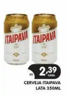Supermercados Real Cerveja itaipava oferta
