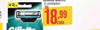 Drogaria Total Gillette Mach3 oferta